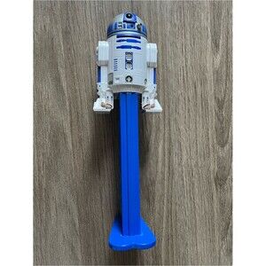 PEZ STAR WARS R2-D2 Giant Jumbo PEZ Candy Dispenser Collectible Toy Blue/White